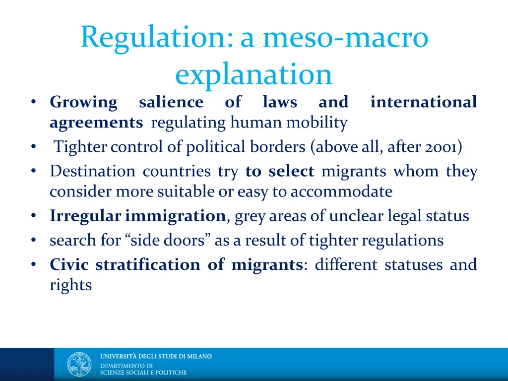 regulation a meso macro explanation growing