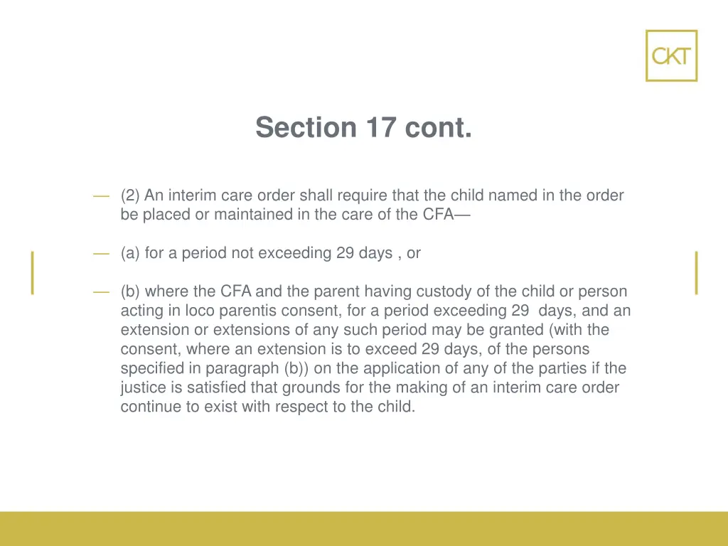 section 17 cont