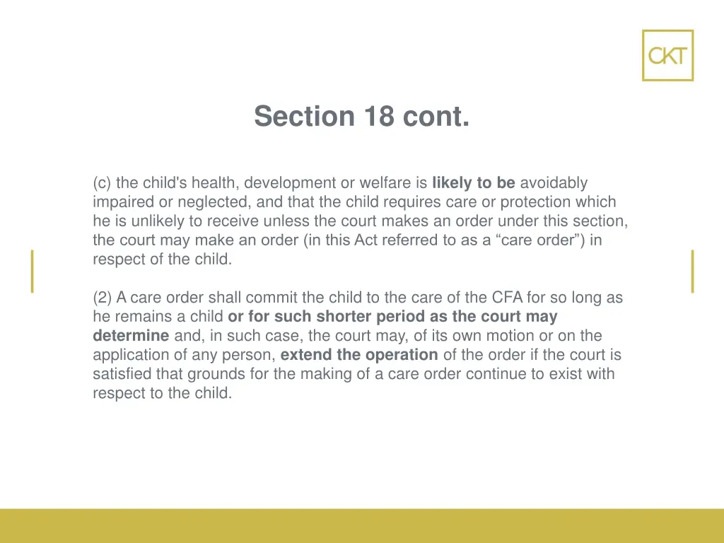 section 18 cont