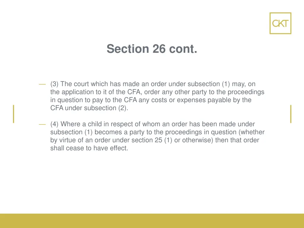 section 26 cont