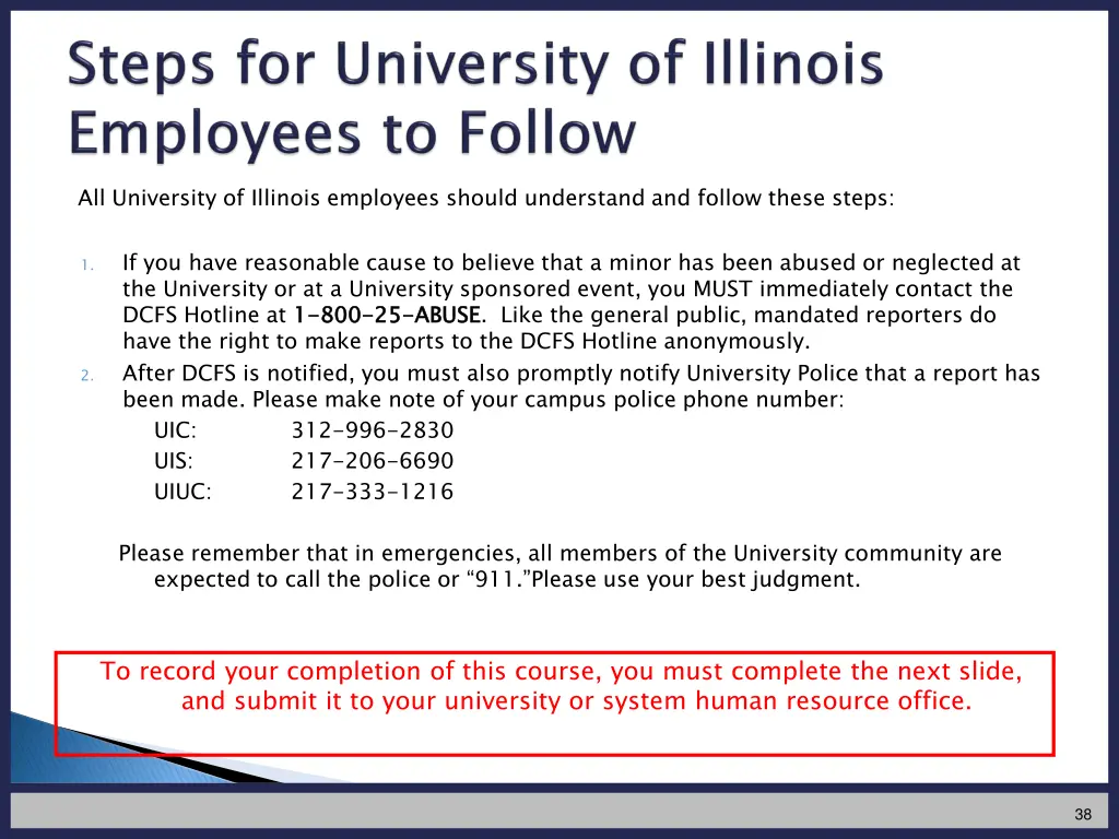 all university of illinois employees should