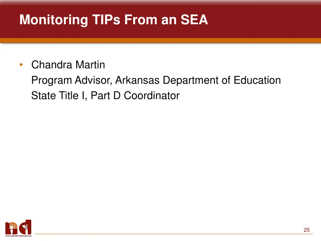 monitoring tips from an sea