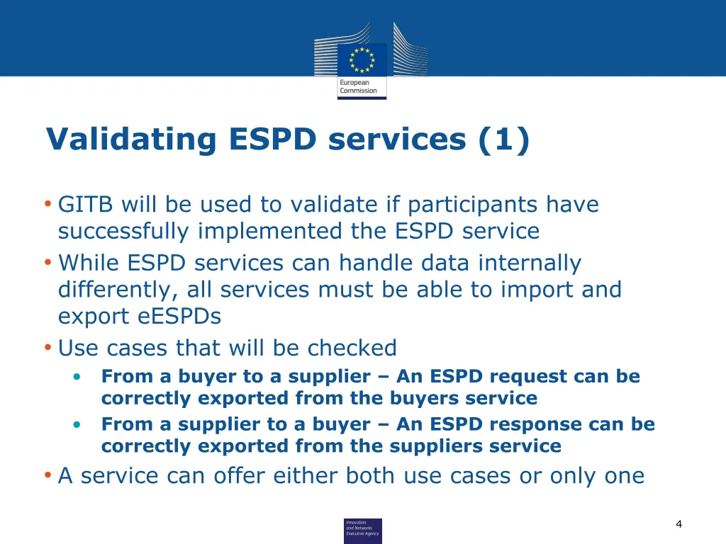 validating espd services 1