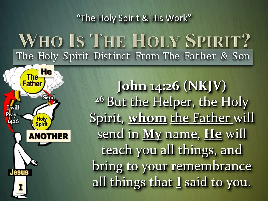 the holy spirit his work 11