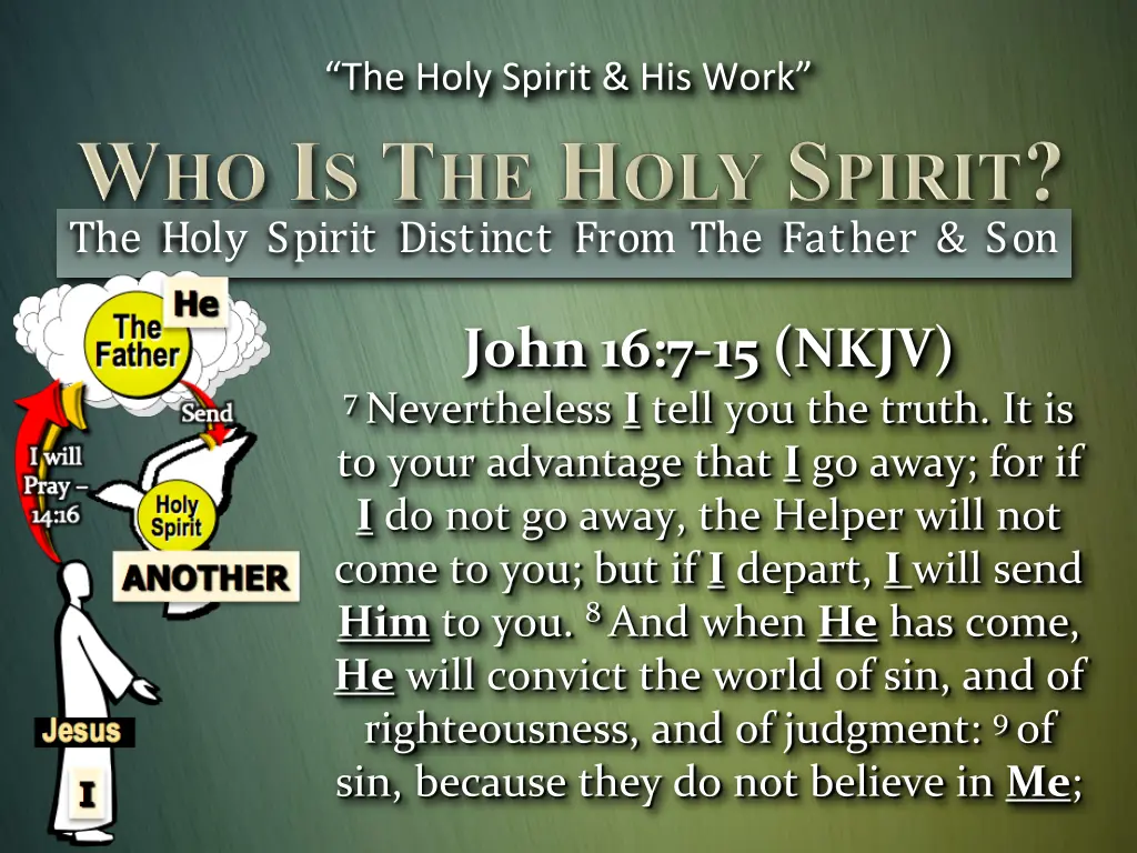 the holy spirit his work 12