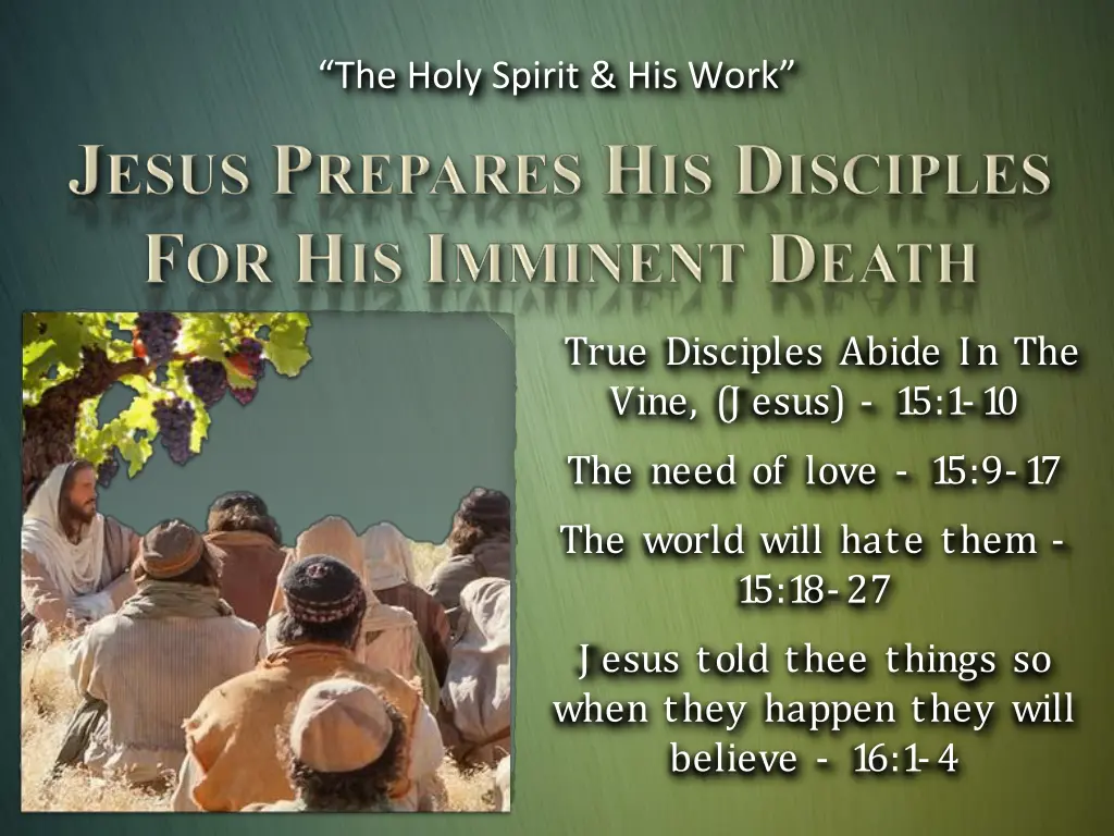 the holy spirit his work 2