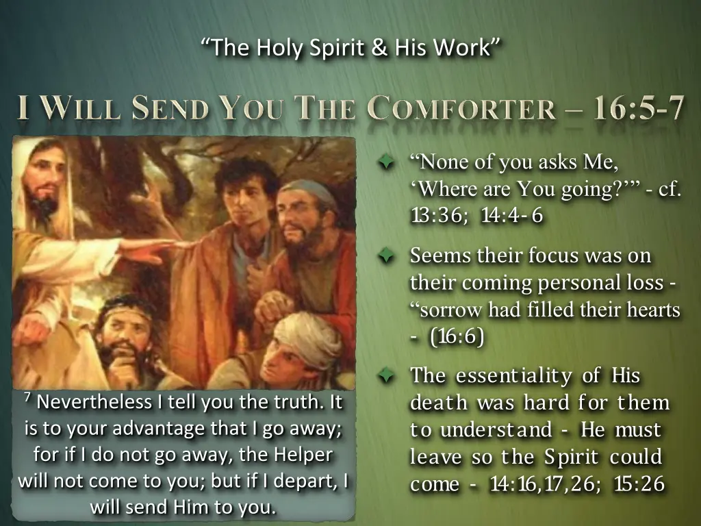 the holy spirit his work 3