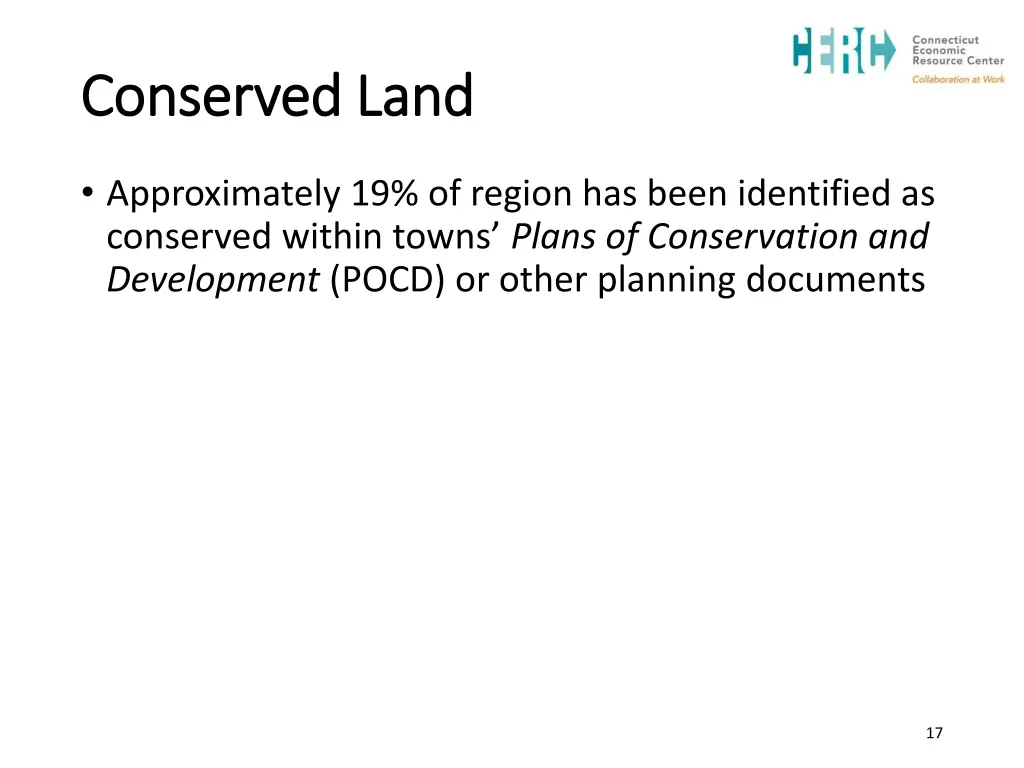 conserved land conserved land