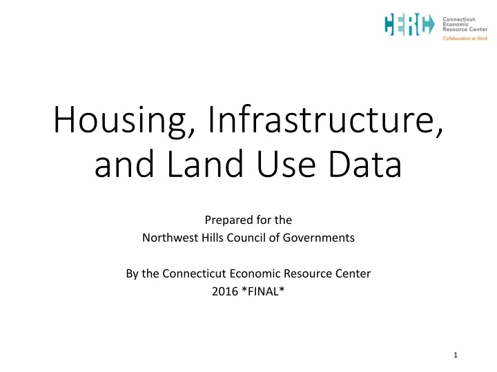 housing infrastructure and land use data