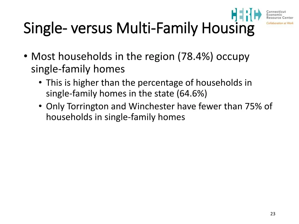 single single versus multi versus multi family