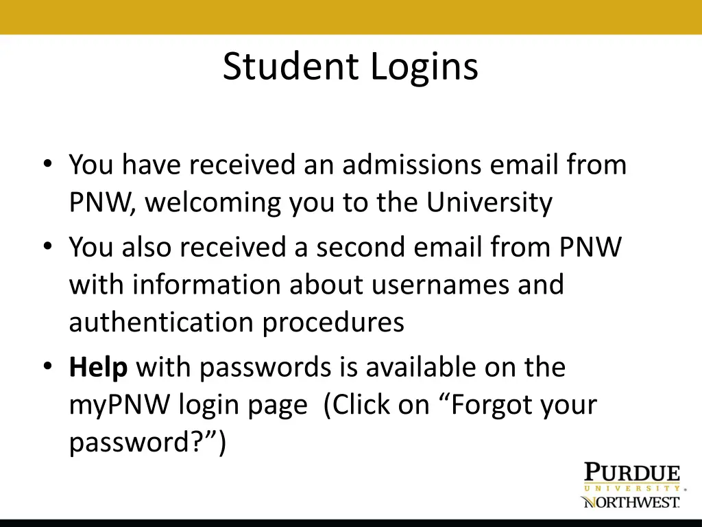 student logins 1