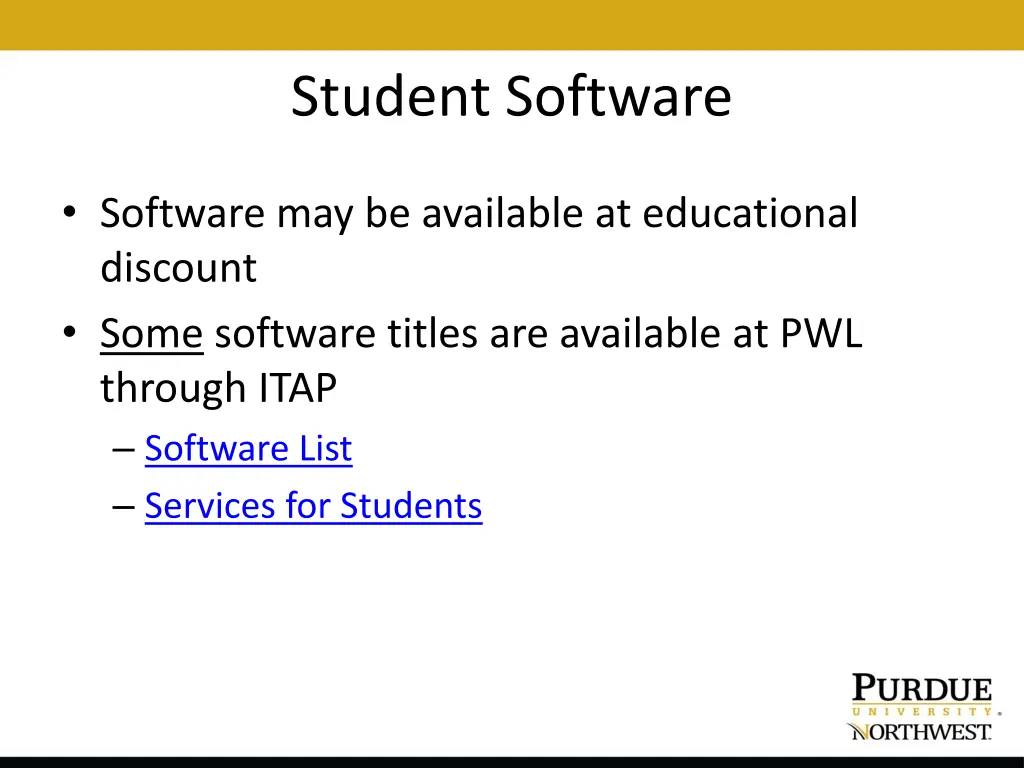 student software