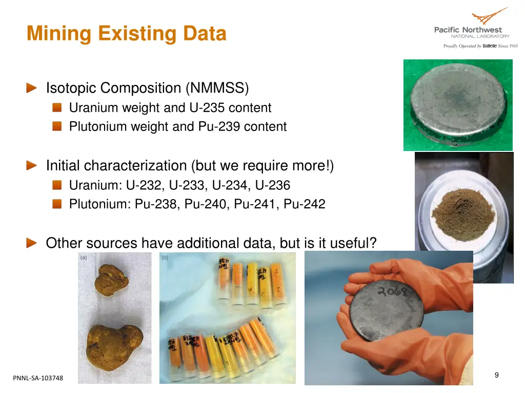 mining existing data