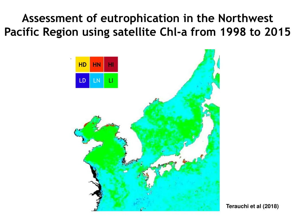 assessment of eutrophication in the northwest