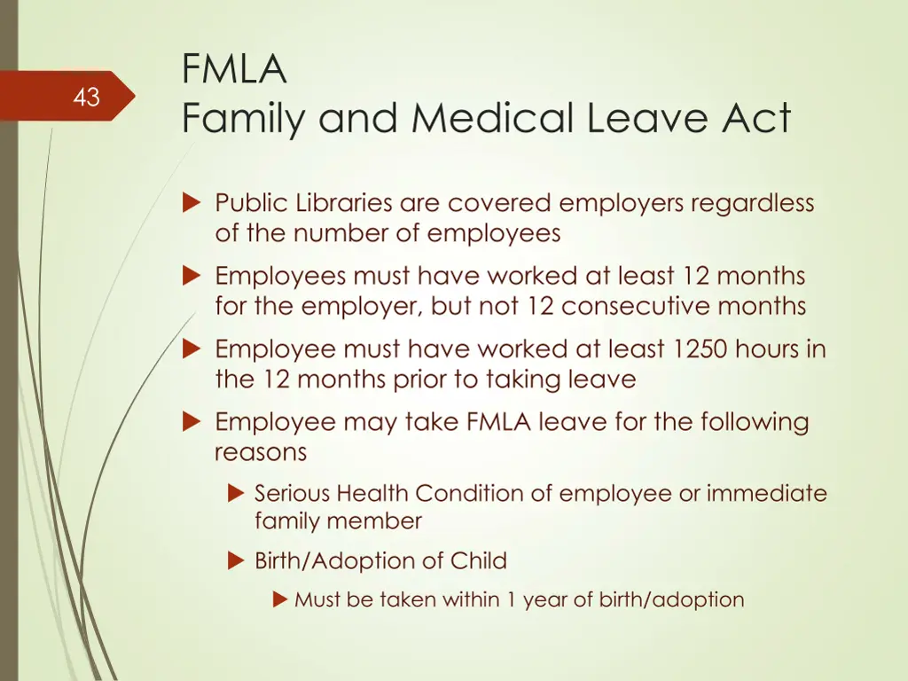 fmla family and medical leave act