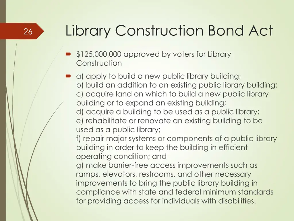 library construction bond act