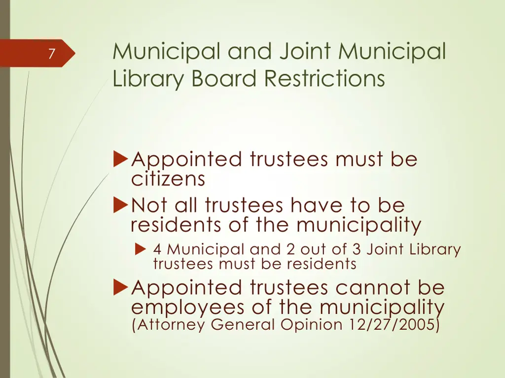 municipal and joint municipal library board 1