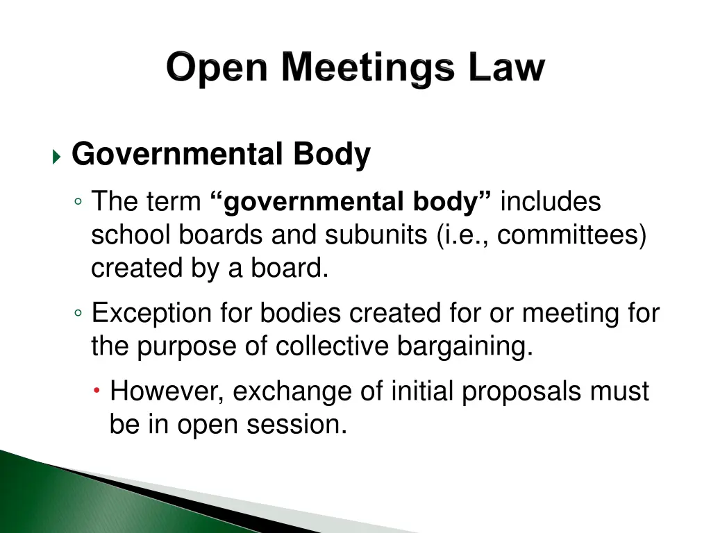 governmental body the term governmental body