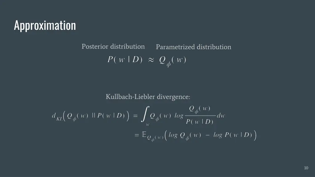 approximation