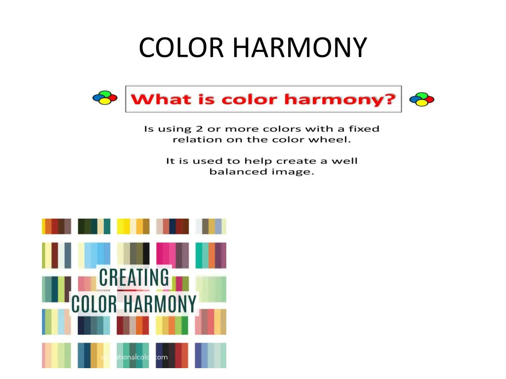 color harmony