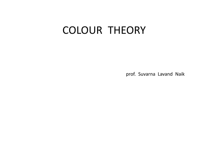 colour theory