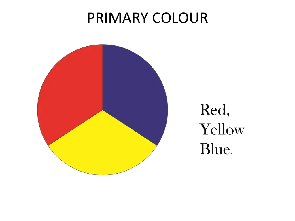 primary colour