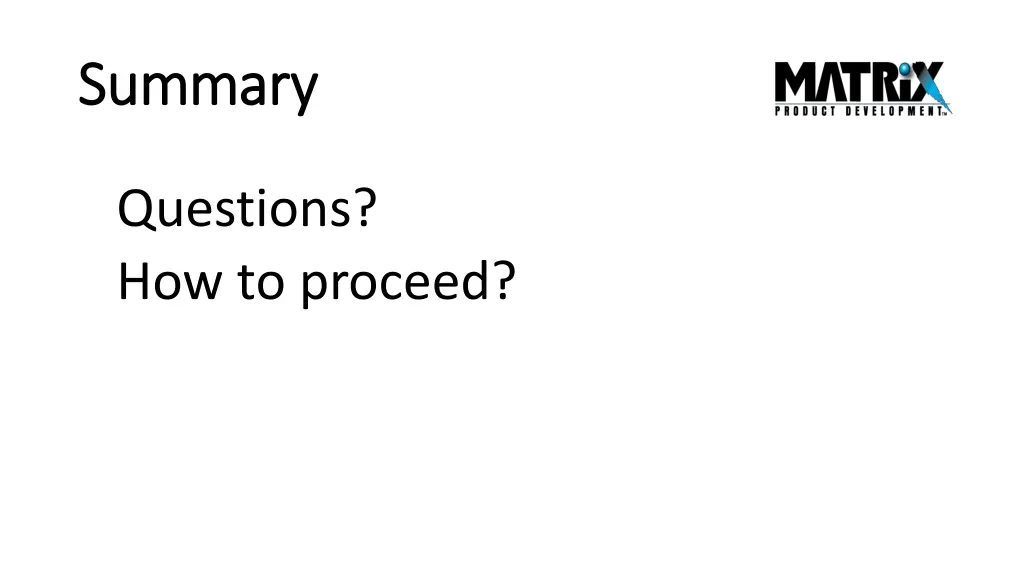 summary summary