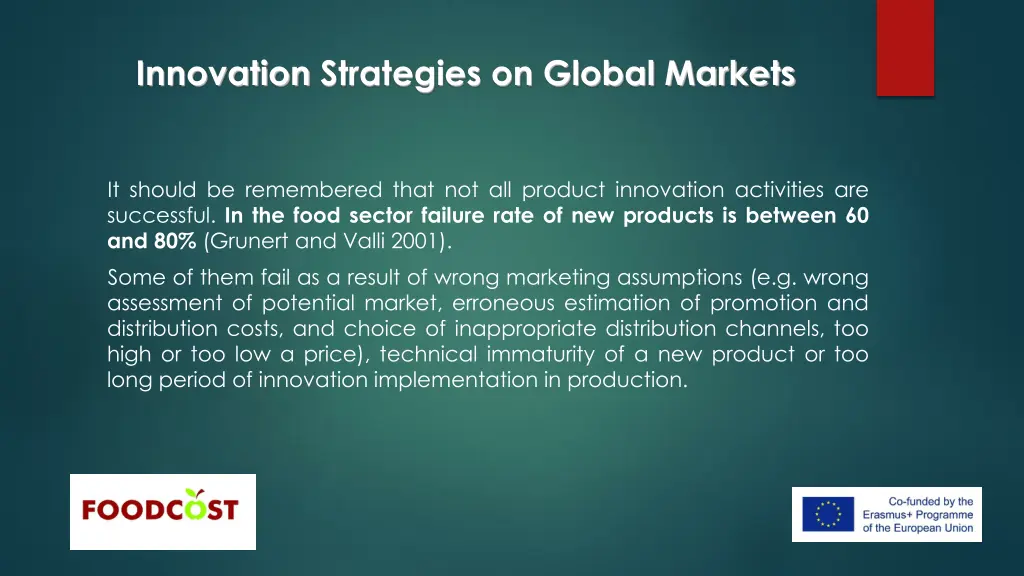 innovation strategies on global markets 10