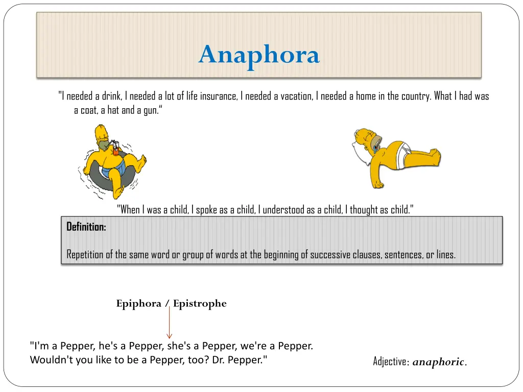 anaphora