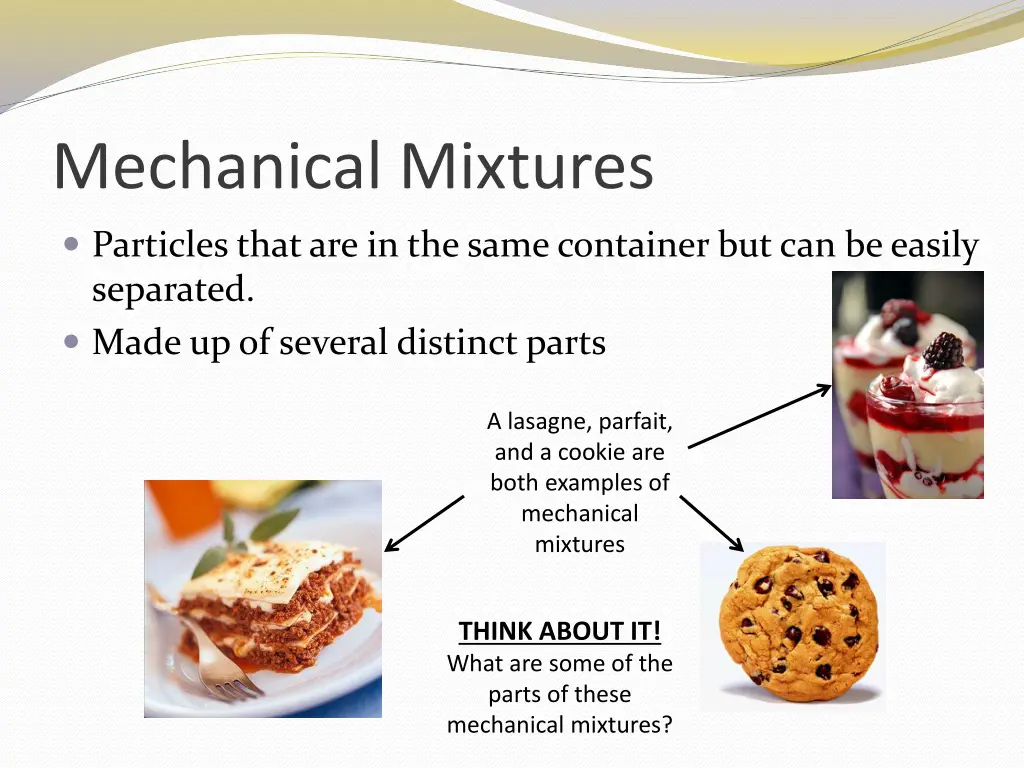 mechanical mixtures