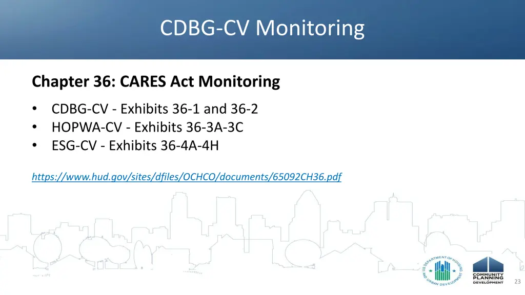 cdbg cv monitoring 2