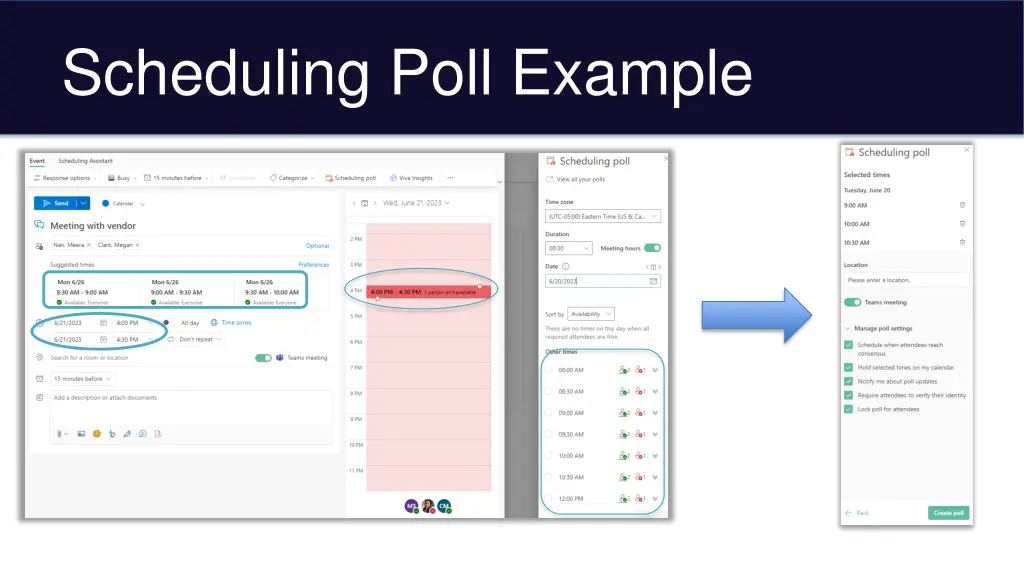 scheduling poll example