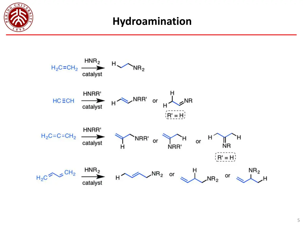 hydroamination