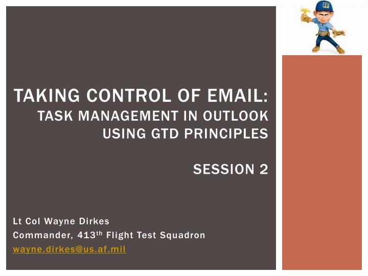 taking control of email task management