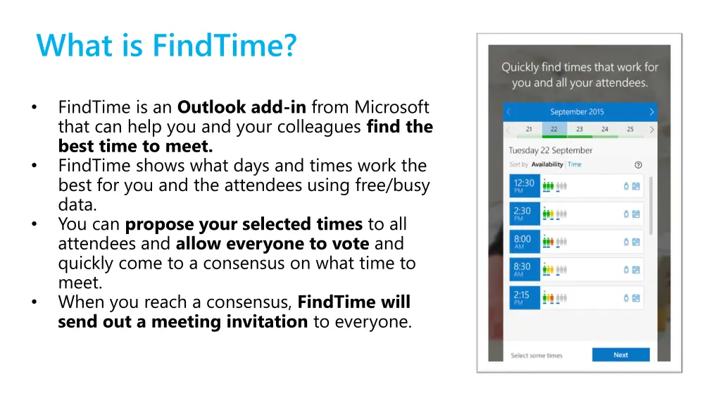 what is findtime