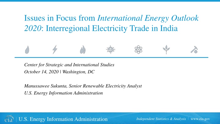 issues in focus from international energy outlook