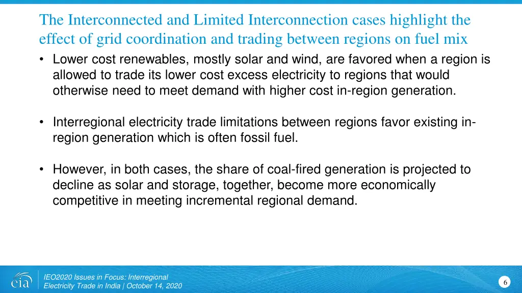 the interconnected and limited interconnection