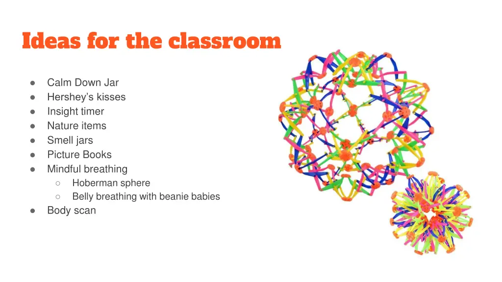 ideas for the classroom