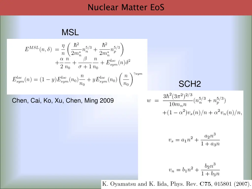 nuclear matter eos 3