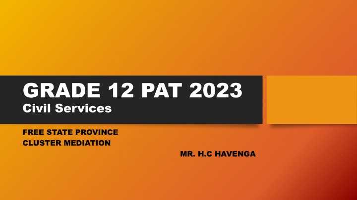 grade 12 pat 2023 civil services