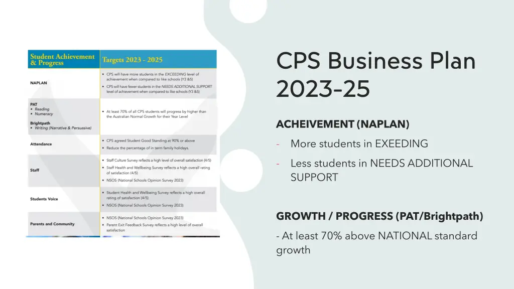 cps business plan 2023 25