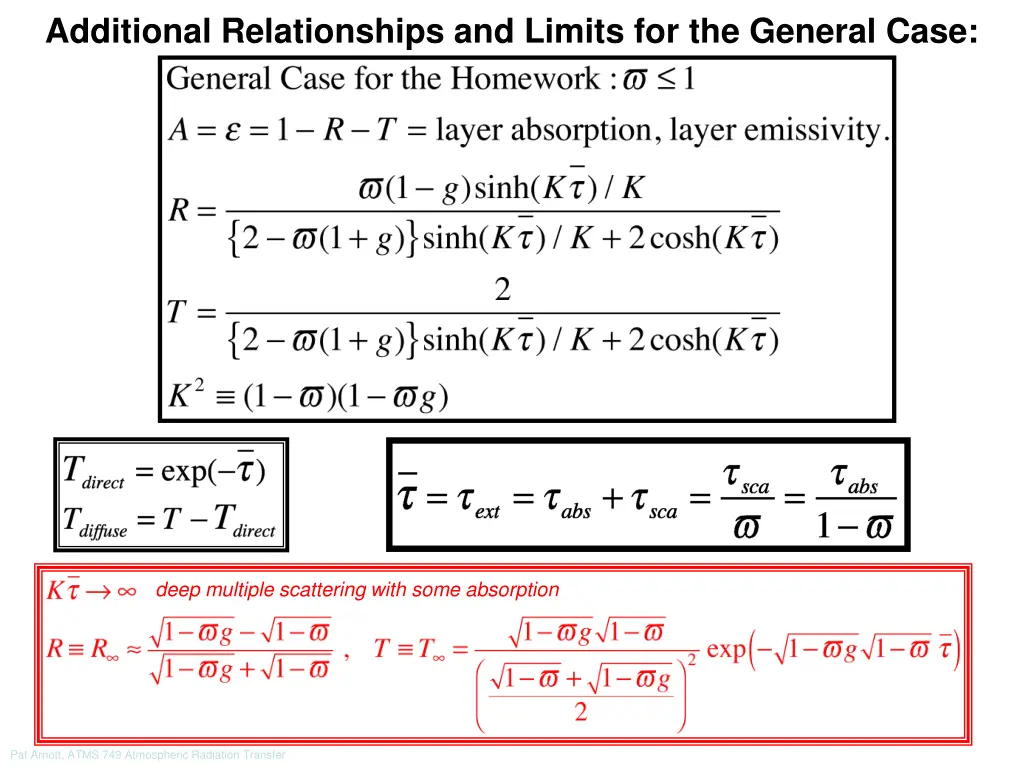 additional relationships and limits