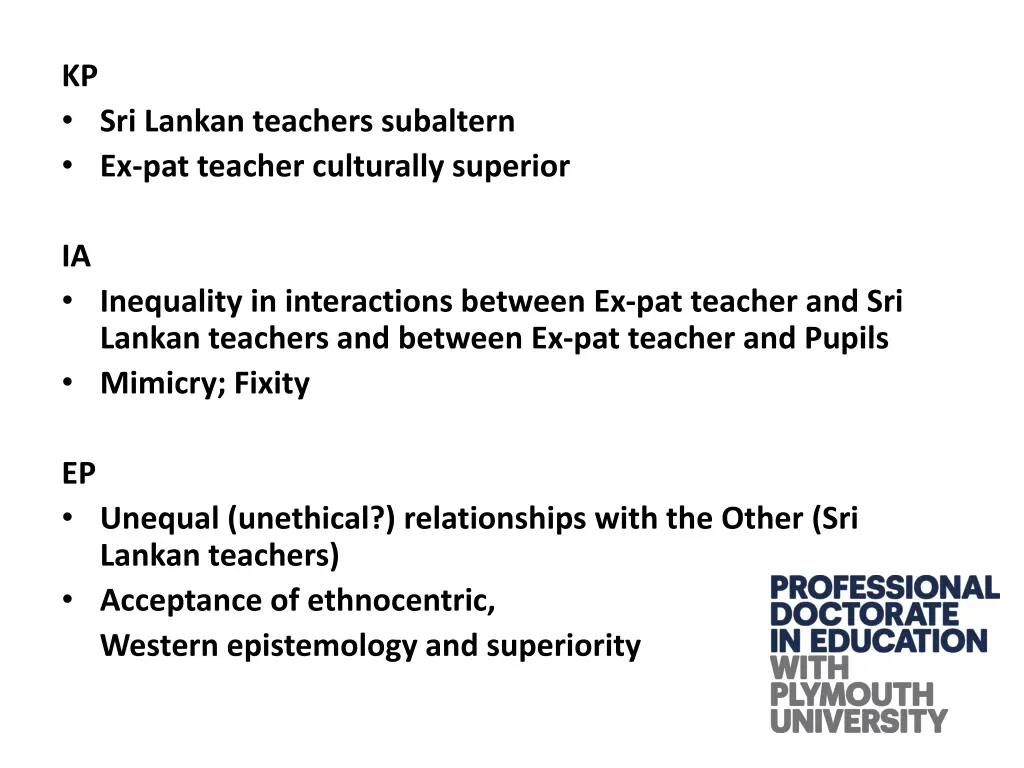 kp sri lankan teachers subaltern ex pat teacher