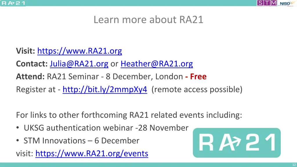 learn more about ra21