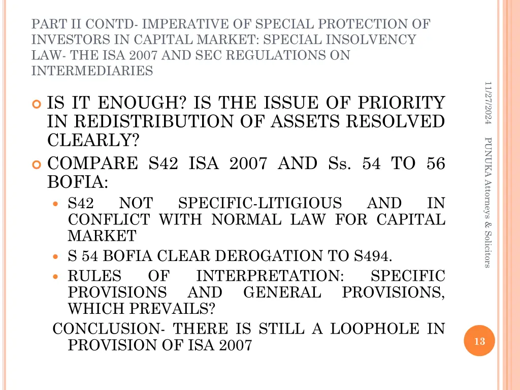 part ii contd imperative of special protection 1