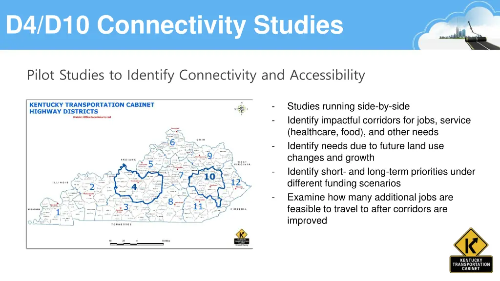 d4 d10 connectivity studies