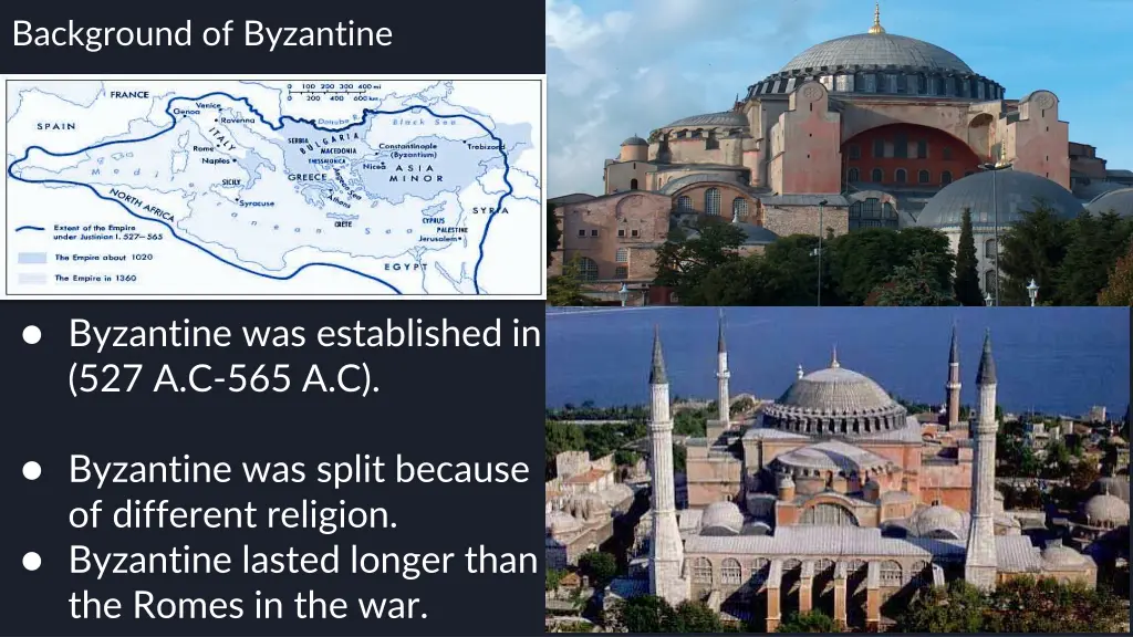 background of byzantine