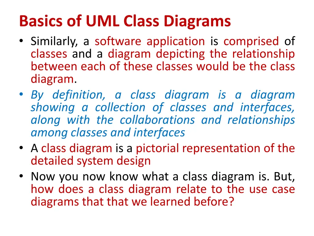 basics of uml class diagrams 1
