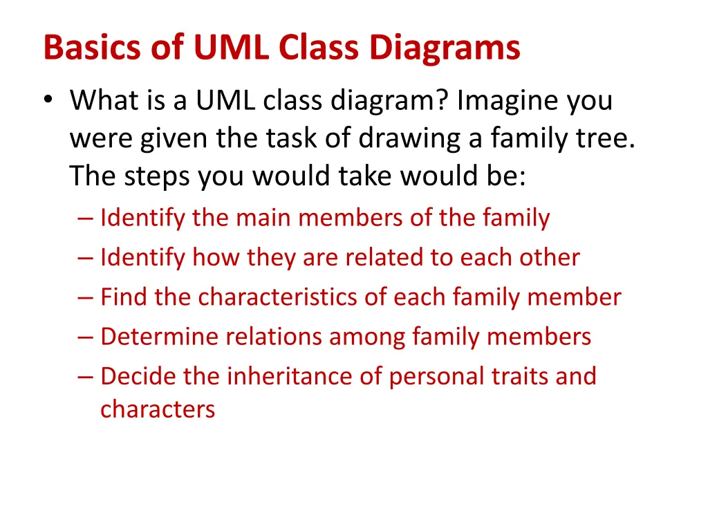 basics of uml class diagrams what is a uml class