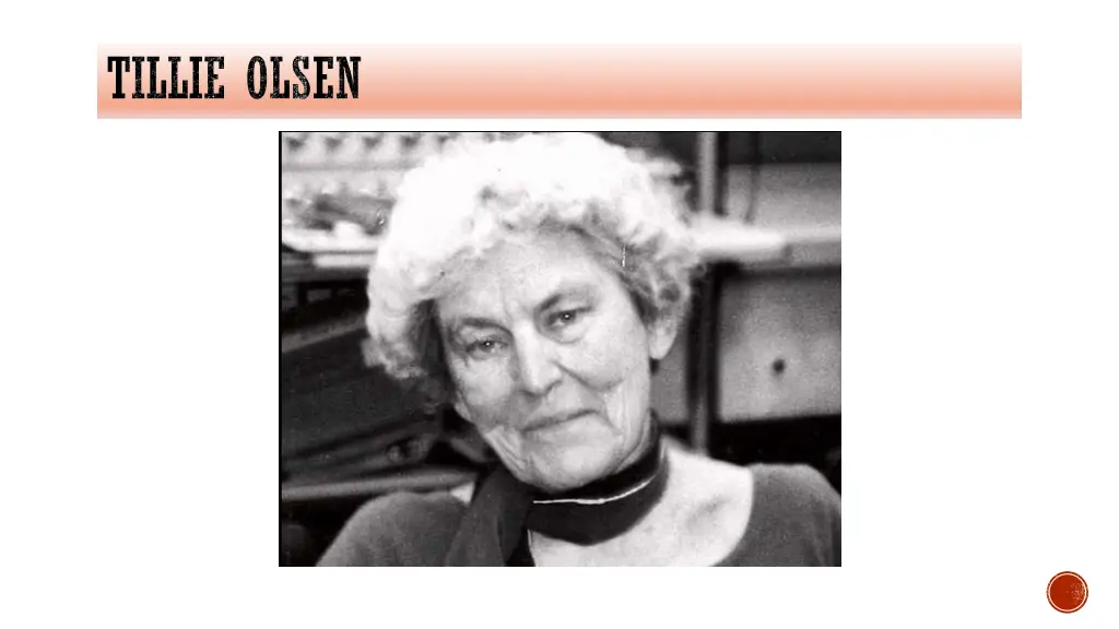 tillie olsen